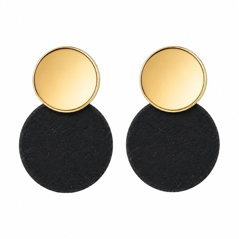 ARITOS DE ENCHAPE PARA DAMA 2CM