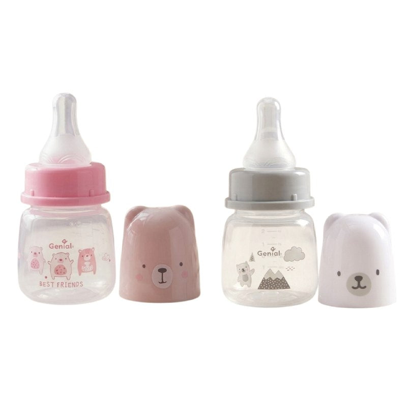 BIBERON COMPACTO DE FLUJO CONTROLADO PARA BEBES GENIAL 60ML
