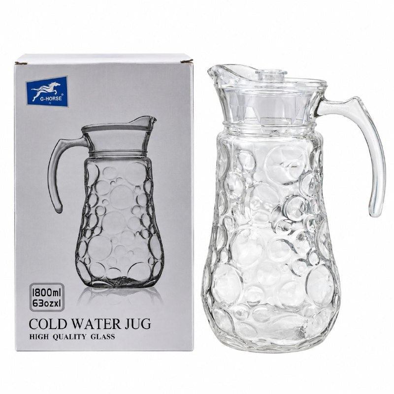 JARRA DE VIDRIO PARA BEBIDAS BENELI HOME 1.8L