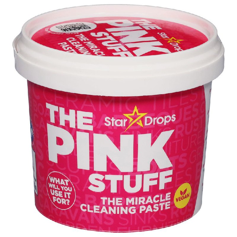 LIMPIADOR EN PASTA MILAGROSA PARA INTERIORES Y EXTERIORES THE PINK STUFF STAR DROPS 500G
