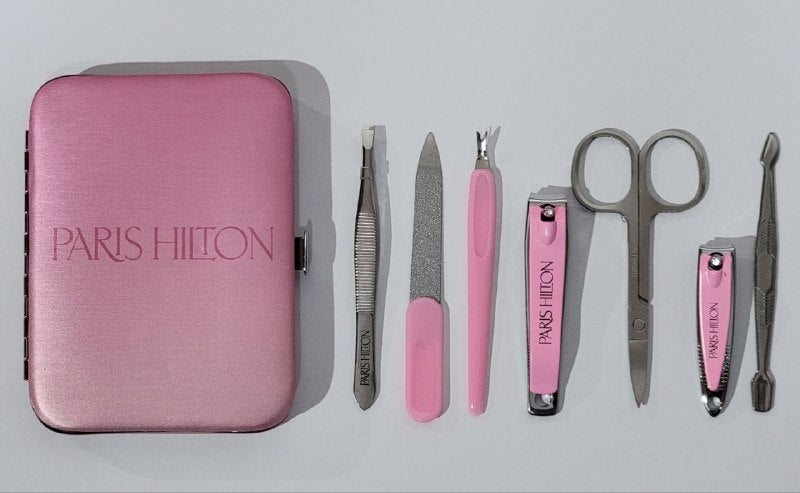 SET DE MANICURA Y PEDICURA DE LUJO PARIS HILTON