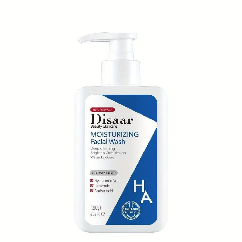 LIMPIADOR FACIAL HIDRATANTE ESPUMOSO DE USO DIARIO DISAAR 200G