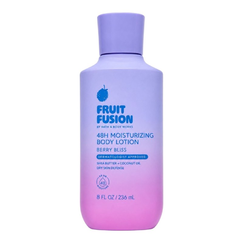 LOCIÓN CORPORAL HIDRATANTE 48 HORAS BATH & BODY WORKS FRUIT FUSION FRUTOS ROJOS 236ML 1 UND