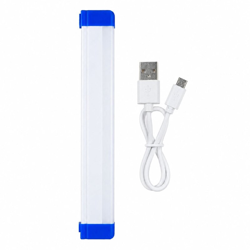 LAMPARA LED RECARGABLE USB CON IMAN Y GANCHO 30CM