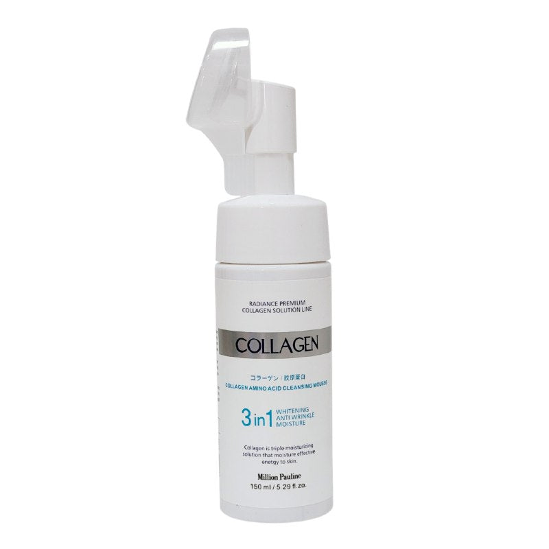 LIMPIADOR FACIAL DE COLAGENO Y AMINOACIDOS 3 EN 1, BLANQUEA, ANTIARRUGAS E HIDRATA LA PIEL MILLION PAULINE 150ML