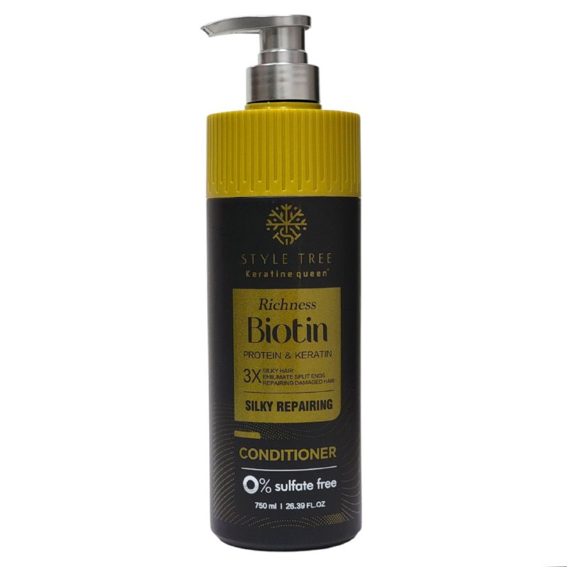 ACONDICIONADOR CON PROTEINA Y QUERATINA EFECTO SEDOSO KERATINE QUEEN STYLE TREE 750ML