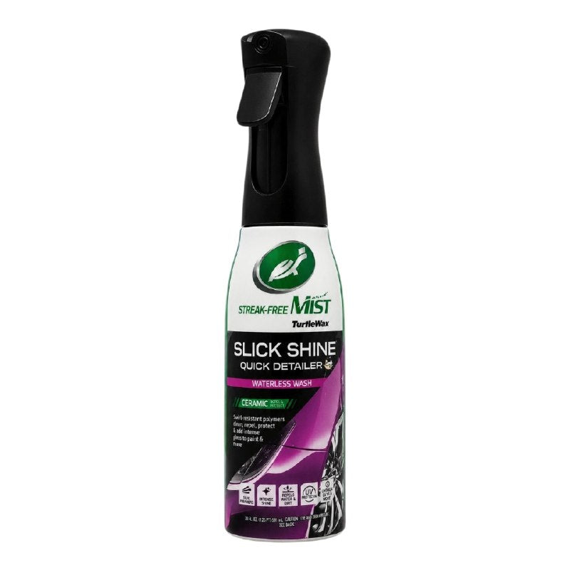 LIMPIADOR DE CARRO DETALLADOR SIN AGUA DE SECADO RAPIDO BRILLANTE TURTLE WAX 591ML