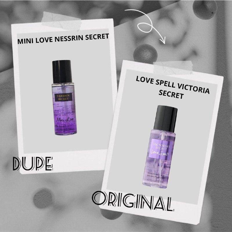 SPLASH NESSRIN SECRET MINI LOVE 75ML (M) (DUPE VS LOVE SPELL)