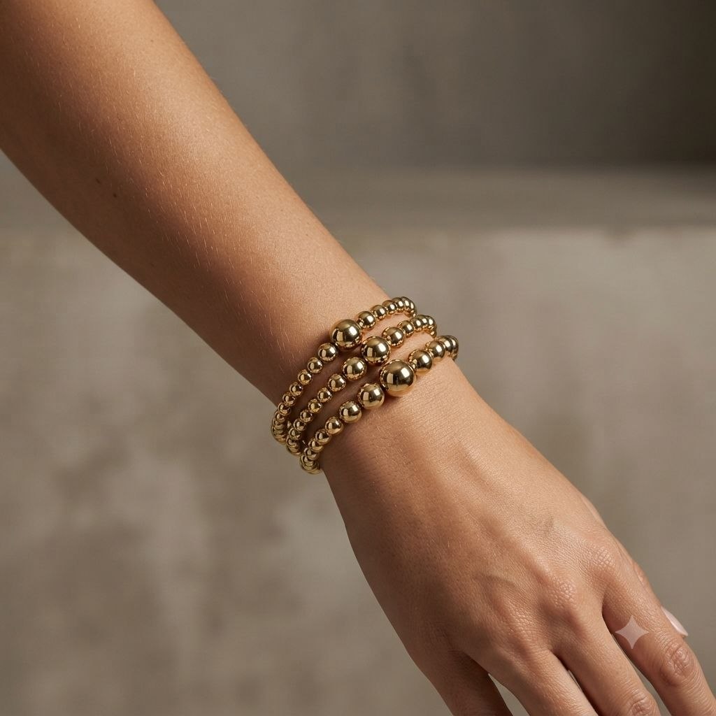 PULSERA DE ENCHAPE PARA DAMA