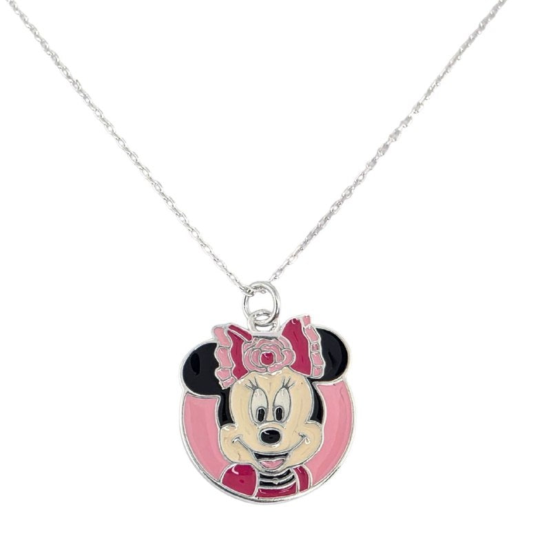 DIJE DE PLATA 9.25 CON DISEÑO DE MINNIE MOUSE 1.8CM Y 4.1G
