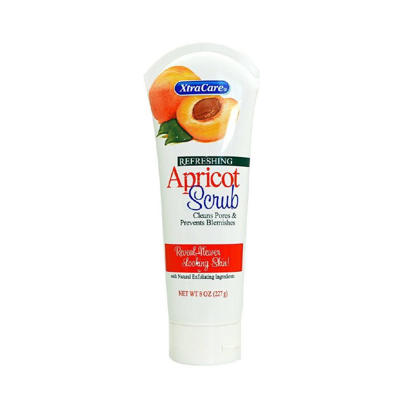 CREMA FACIAL EXFOLIANTE DE ALBARICOQUE, REFRESCANTE QUE LIMPIA LOS POROS, PREVIENE INFECCIONES Y DEJA LA PIEL CON ASPECTO NUEVO XTRACARE 227G