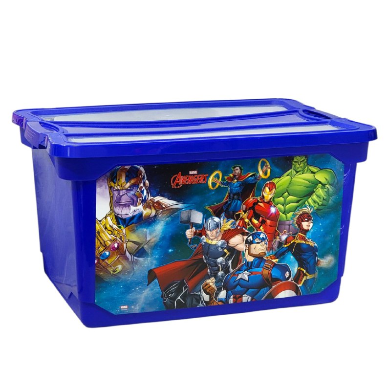 ORGANIZADOR CAJA DE ALMACENAMIENTO ORGANIZADORA PARA NIÑOS DE MARVEL LOS VENGADORES 31X41X59CM