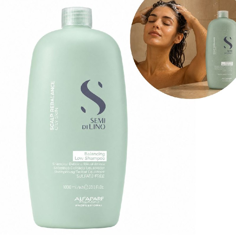 SHAMPOO PURIFICANTE LIMPIADOR PARA CABELLO GRASO SIN SULFATOS ALFAPAFT 1000ML