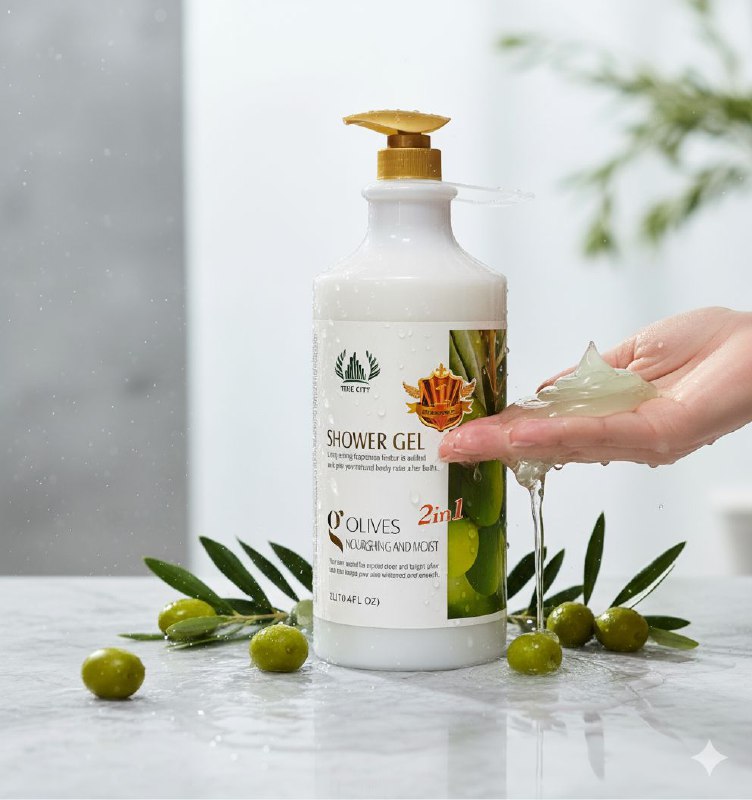 GEL DE DUCHA HIDRATANTE Y REVITALIZANTE CON EXTRACTO DE OLIVA TREE CITY 2L