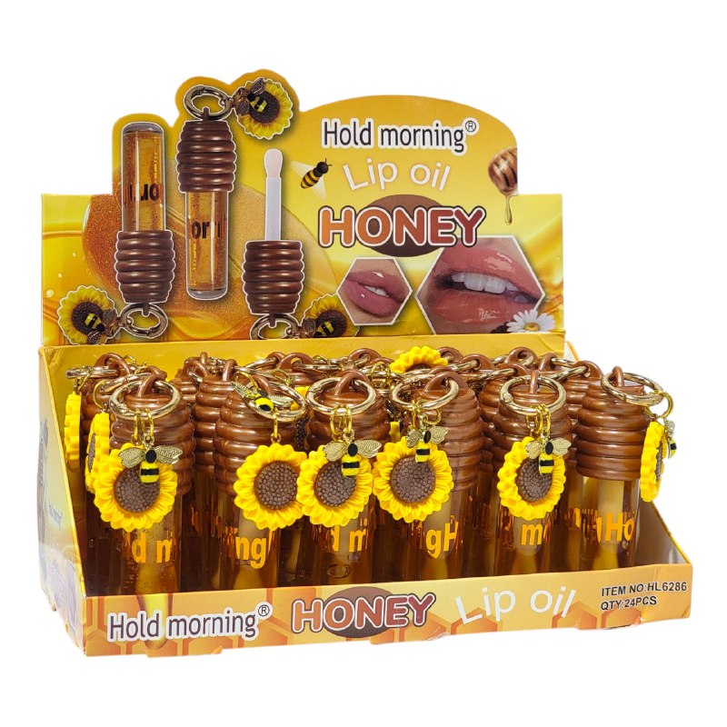 BRILLO LABIAL ACEITE CON SABOR A MIEL HIDRATANTE HOLD MORNING