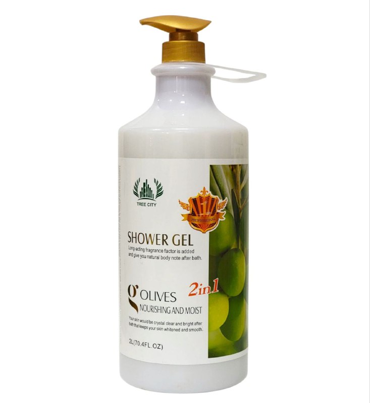 GEL DE DUCHA HIDRATANTE Y REVITALIZANTE CON EXTRACTO DE OLIVA TREE CITY 2L