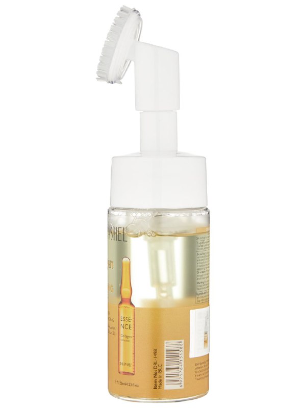 LIMPIADOR FACIAL EN ESPUMA CON ESENCIA DE COLAGENO CON CEPILLO DE SILICONA DR RASHEL 125ML
