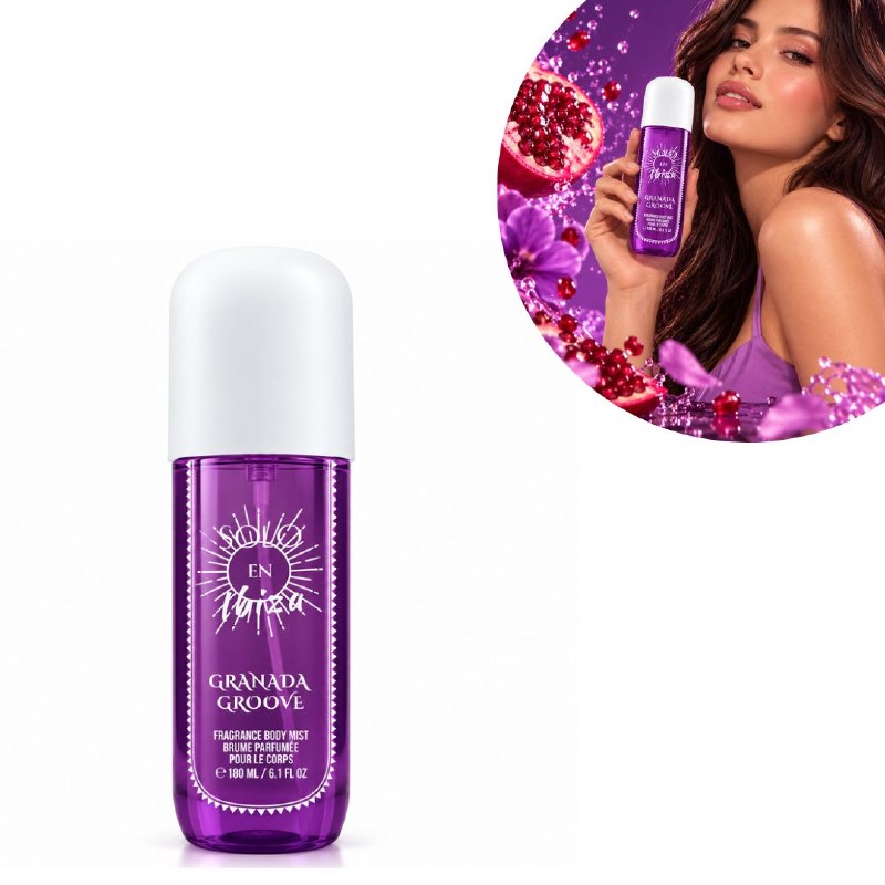 BODY MIST SOLO EN IBIZA GRANADA GROOVE PRODUCTO AMERICANO 180ML