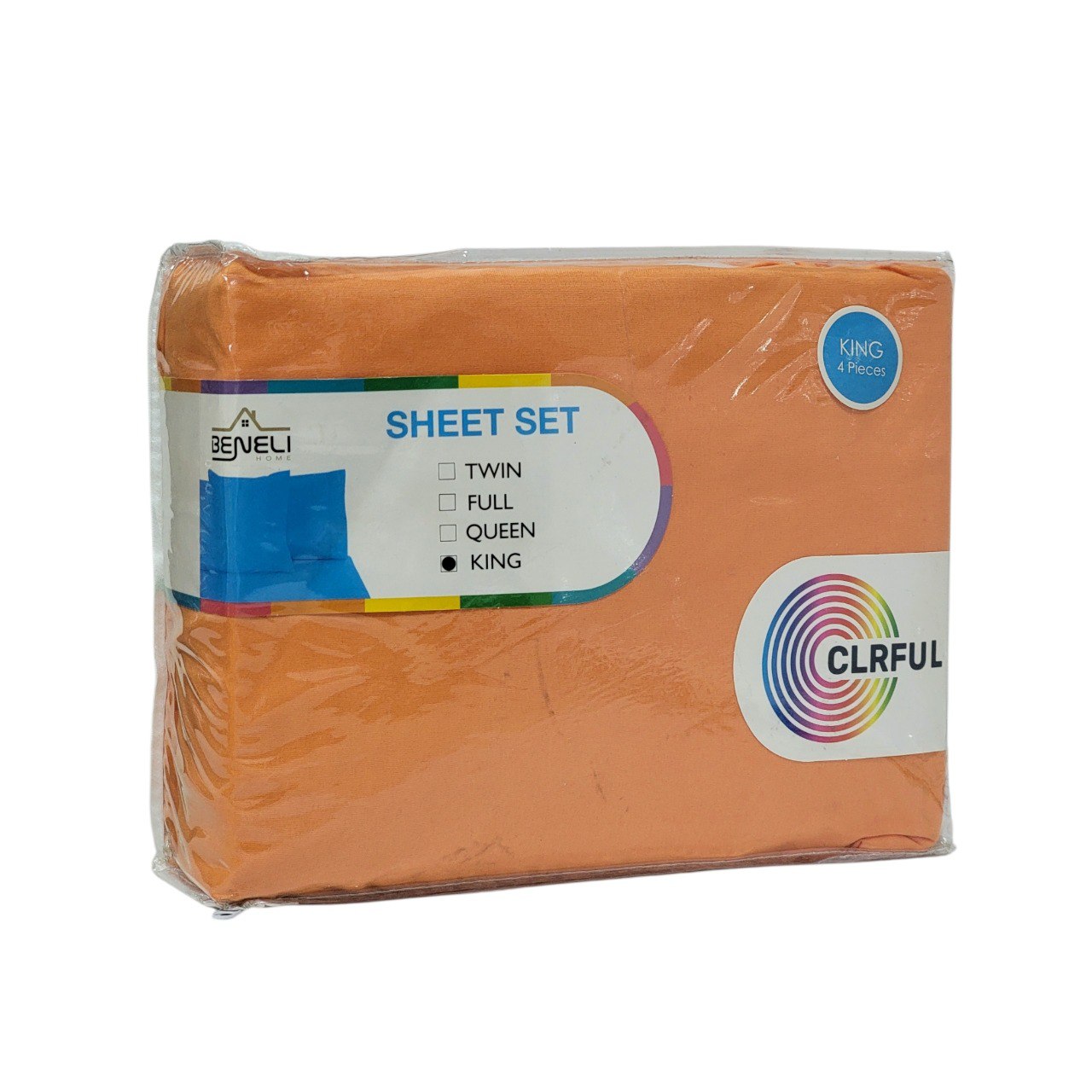 JUEGO DE CAMA KING DE 4 PIEZAS BENELI HOME