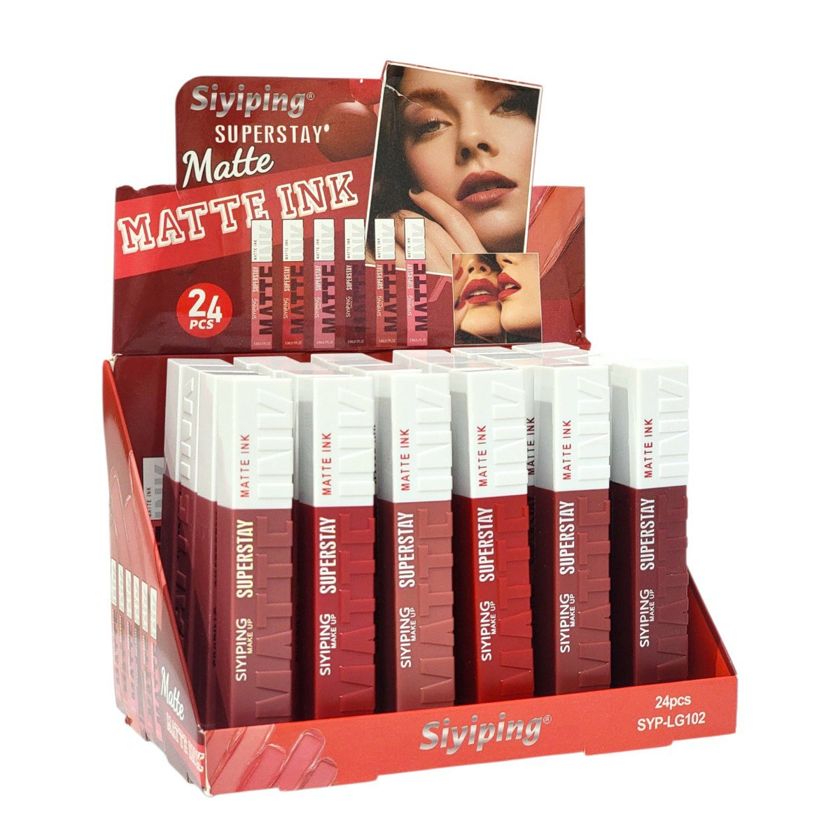 BRILLO LABIAL MATTE DE LARGA DURACION 5ML (DUPE DE MAYBELLINE)