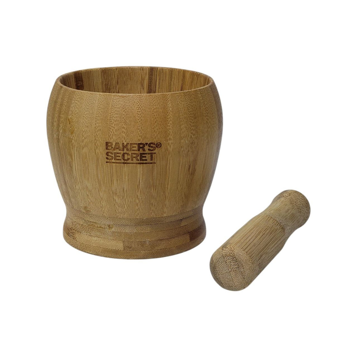 MOLEDOR DE MADERA BAMBÚ BAKERS SECRET 11X11CM