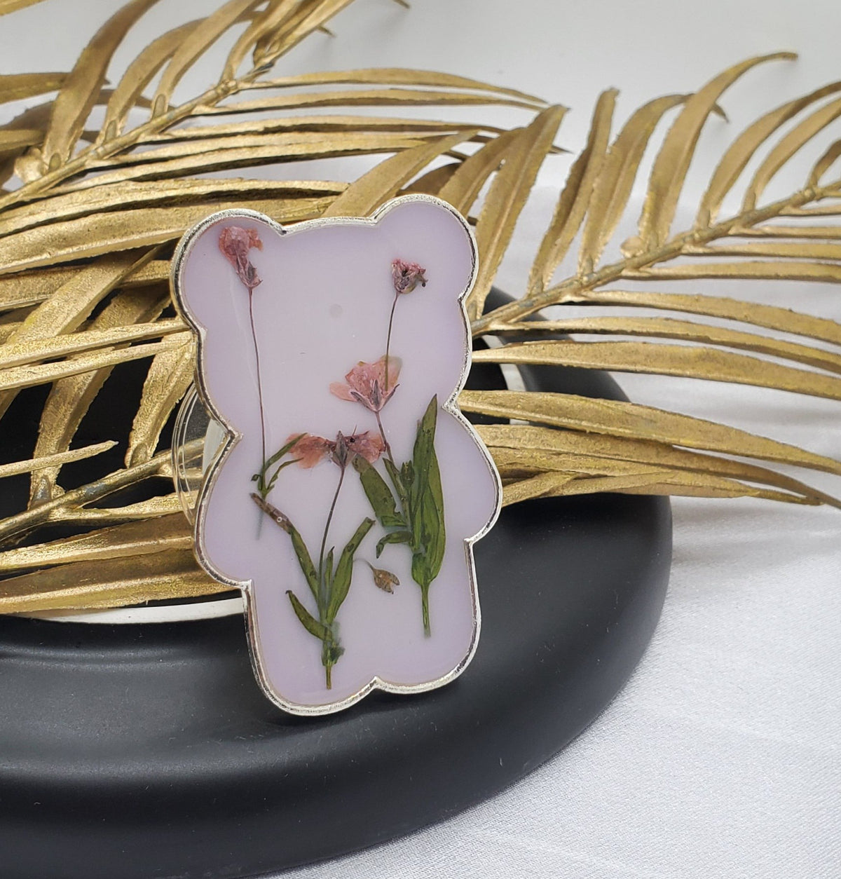 SOPORTE PARA CELULAR EN FORMA DE OSO