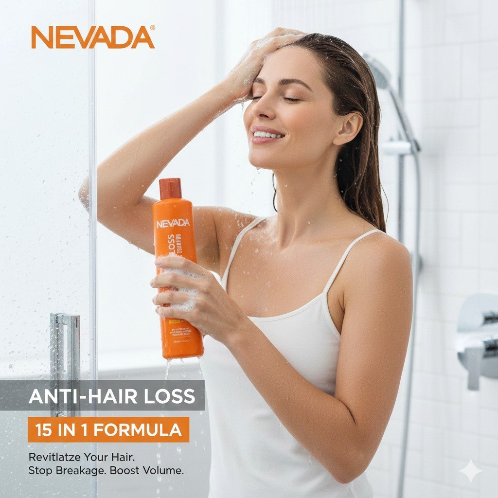 SHAMPOO REVITALIZANTE ANTICAIDA CON PROTECCION UV NEVADA 510M