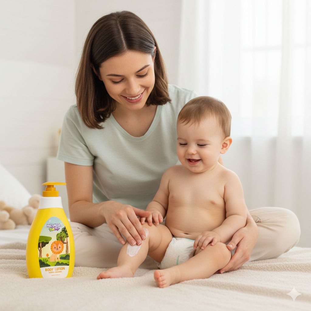 CREMA CORPORAL PARA BEBÉ NEVADA BABY 500ML