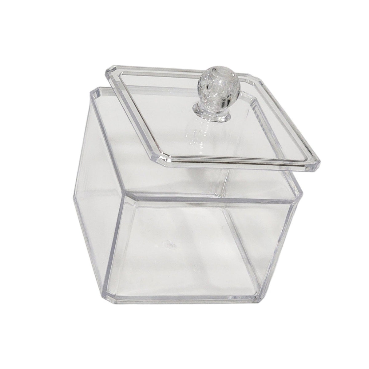 ORGANIZADOR RECIPIENTE COSMÉTICO PARA HISOPOS 8X9.5CM