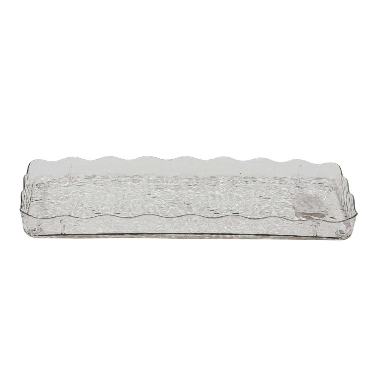 ORGANIZADOR RECIPIENTE DE ALMACENAMIENTO TELESCÓPICA DE TEXTURA DE CRISTAL 12X33CM