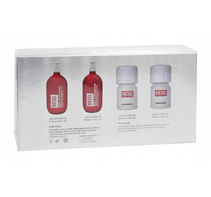 SET DIESEL 4/P MEN Y DAMA 30ML