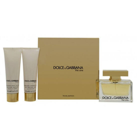 SET DOLCE GABBANA ONE 3/P DAMA PRESENTACION 1