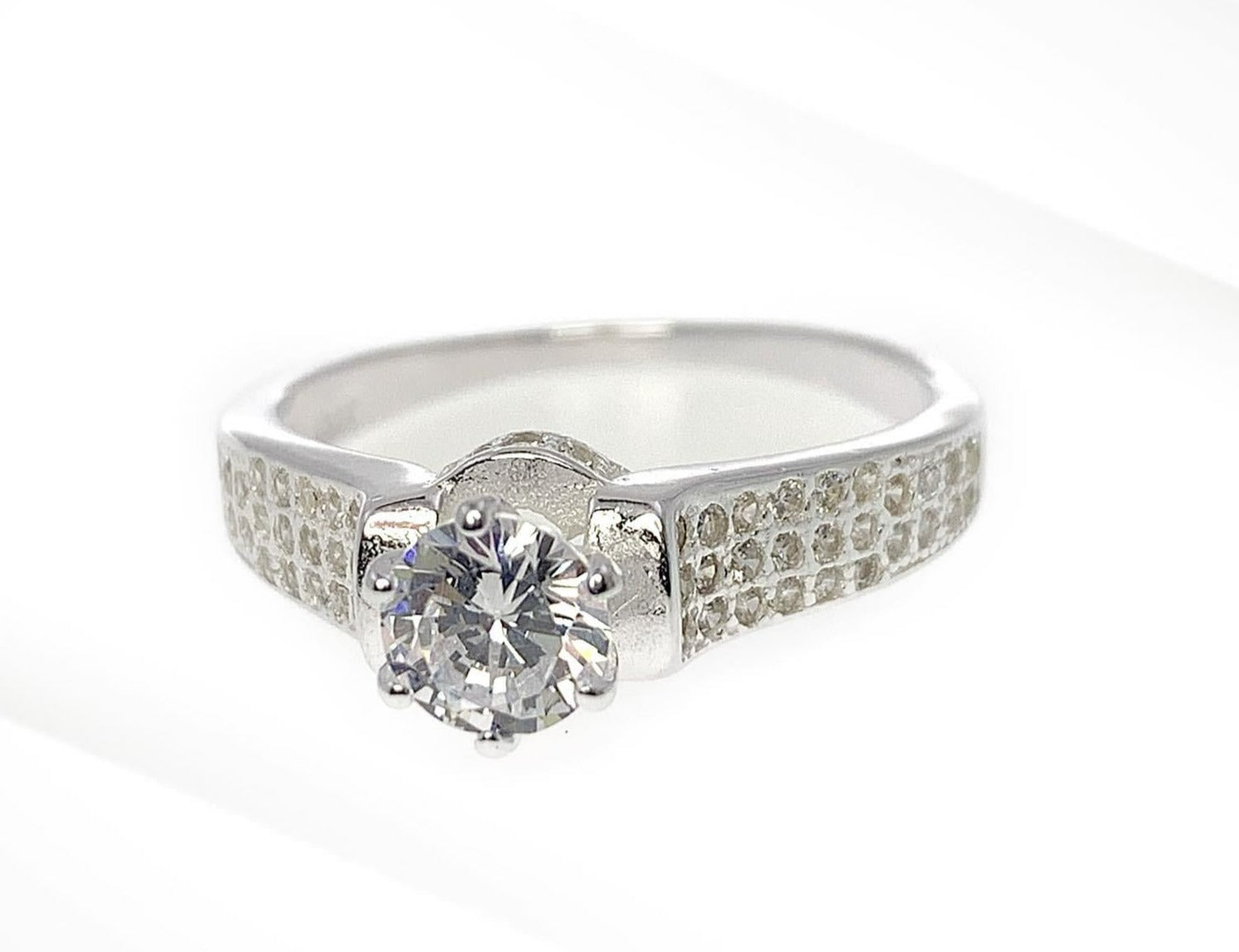 PANI1384 ANILLO DE COMPROMISO, PLATA 925