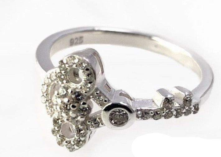 PANI1186 ANILLO CON CIRCONES, PLATA 925