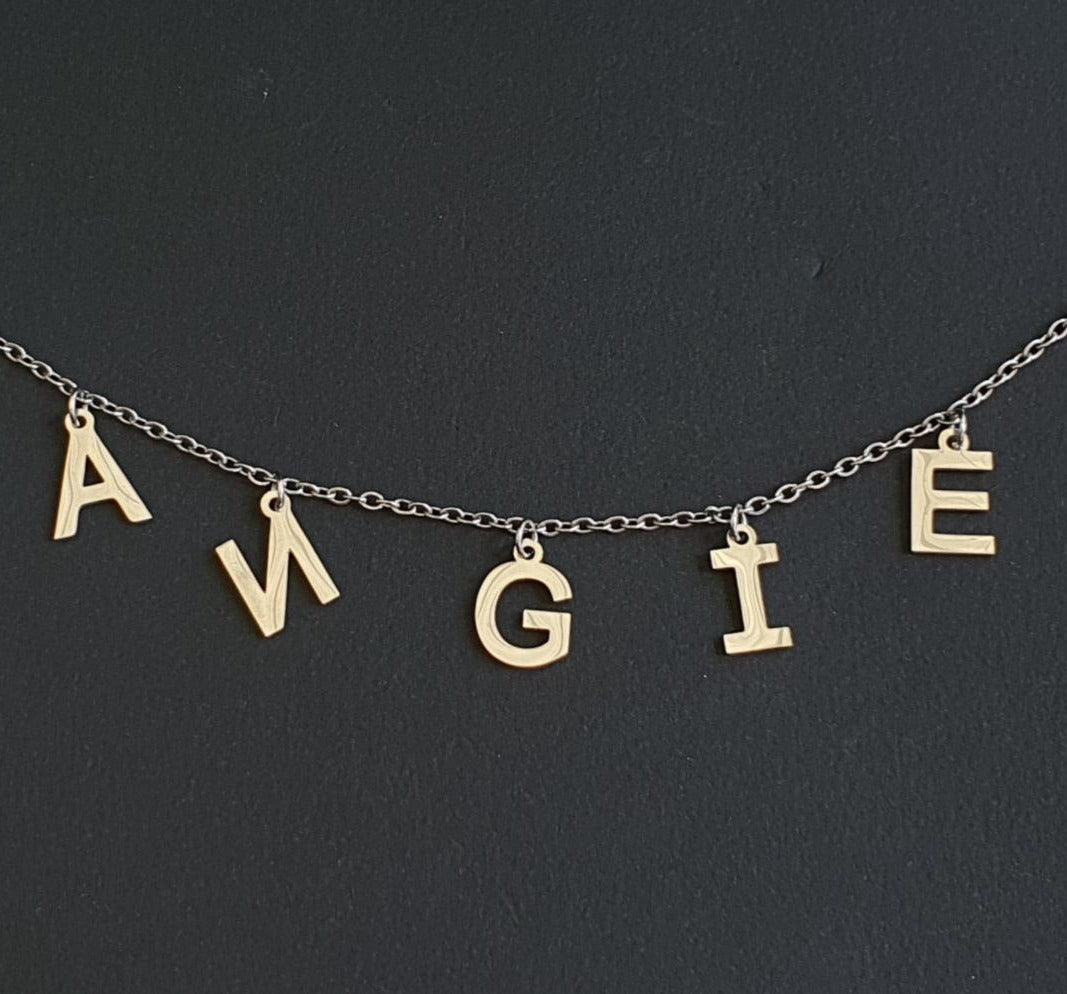 DIJE ACERO ANGIE