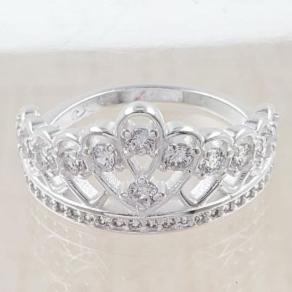 PANI1886 ANILLO CORONA, PLATA 925