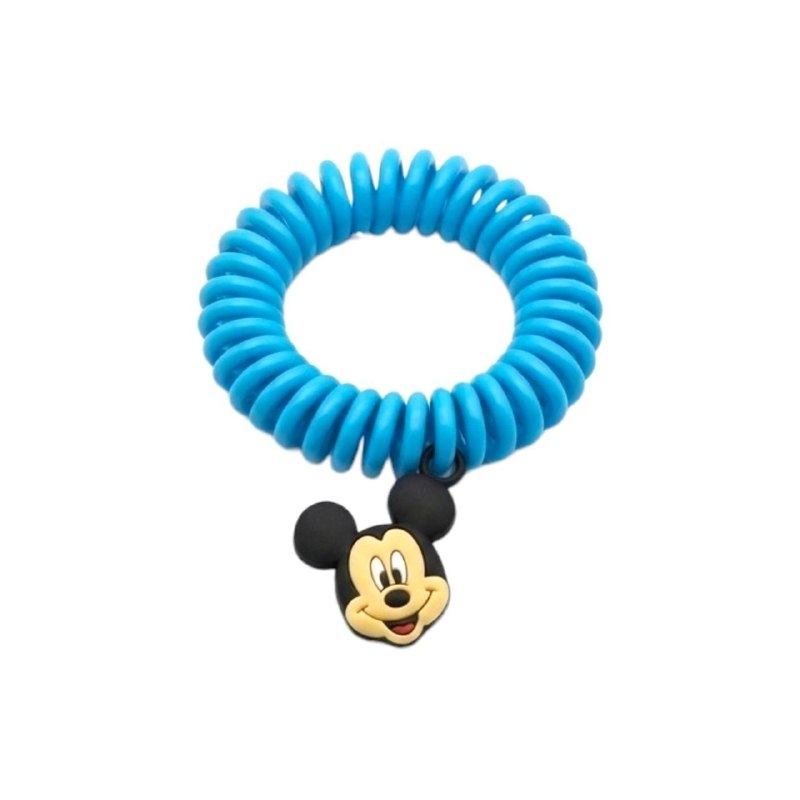 PULSERA REPELENTE DE INSECTOS CON DISEÑO DE MICKEY MOUSE PARA NIÑOS