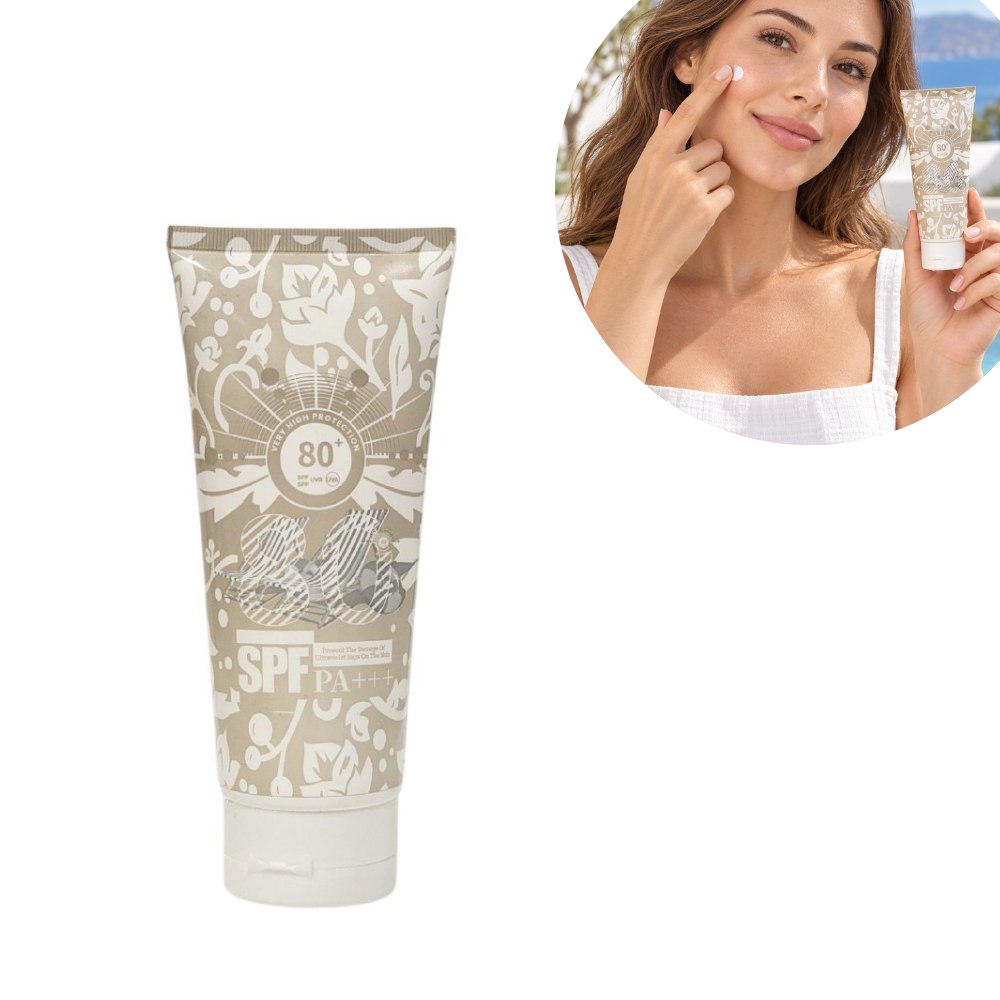 PROTECTOR SOLAR EN CREMA BLANQUEADORA SPF80 HGZRLY 150ML DUPE DE LATTAFA YARA MOI