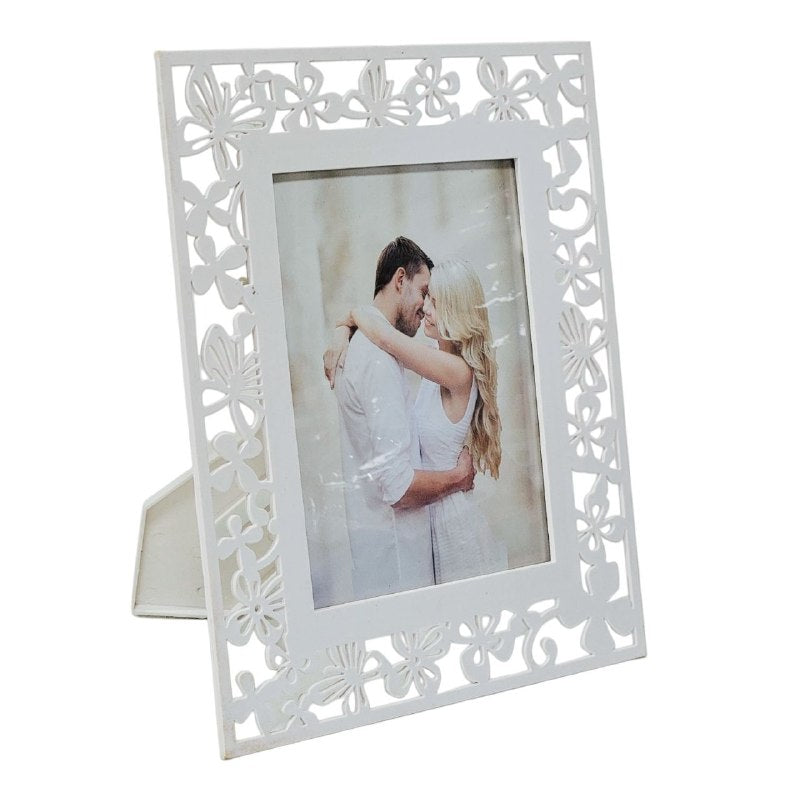 PORTARRETRATOS DECORATIVO CON MARCO FLORAL