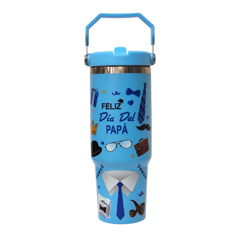 BOTE TERMICO DE REGALO PARA PADRE PARA BEBIDAS FRIAS Y CALIENTES BENELI HOME