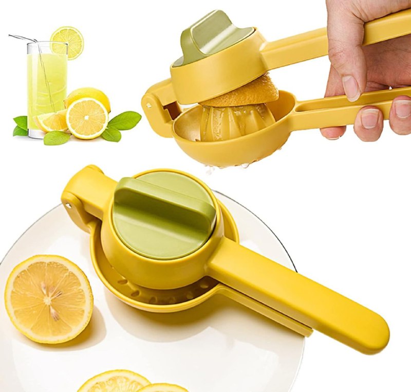 EXPRIMIADOR MANUAL DE CITRICOS O LIMONES DE DOBLE ACCION GIRATORIO