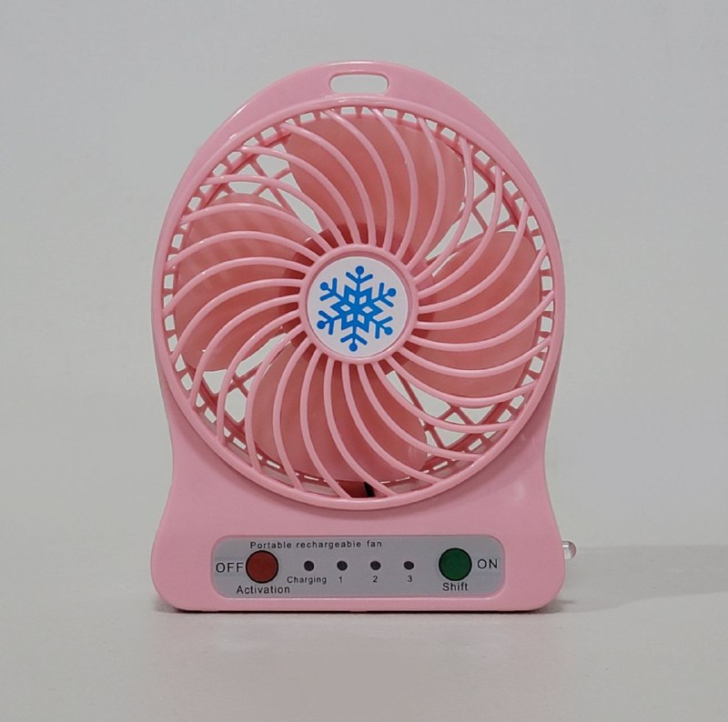 VENTILADOR DE MANO O MESA RECARGABLE PORTABLE FAN