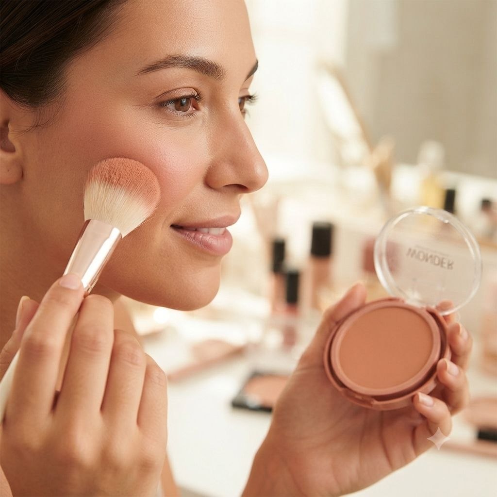 BASE DE MAQUILLAJE EN POLVO DE TEXTURA SEDOSA Y ACABADO NATURAL TONO 93 HONEY BEIGE DREAM WONDER MAYBELLINE 5.5G