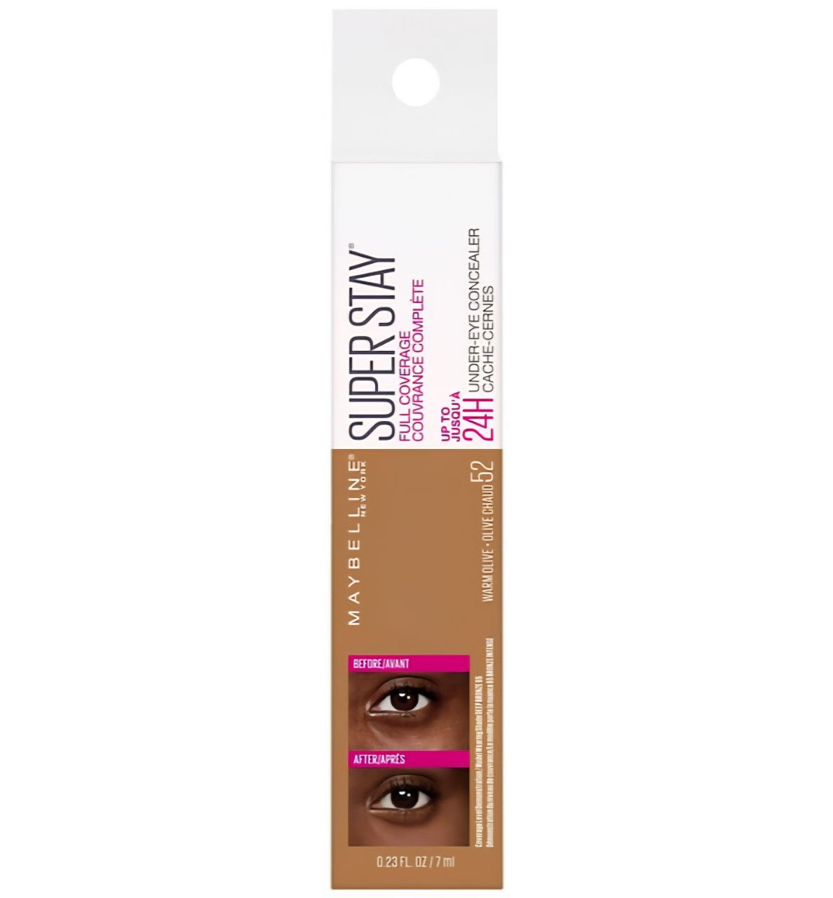 CORRECTOR LIQUIDO DE ACABADO MATE LIGERO TONO 52 WARM OLIVE SUPER STAY MAYBELLINE 7ML