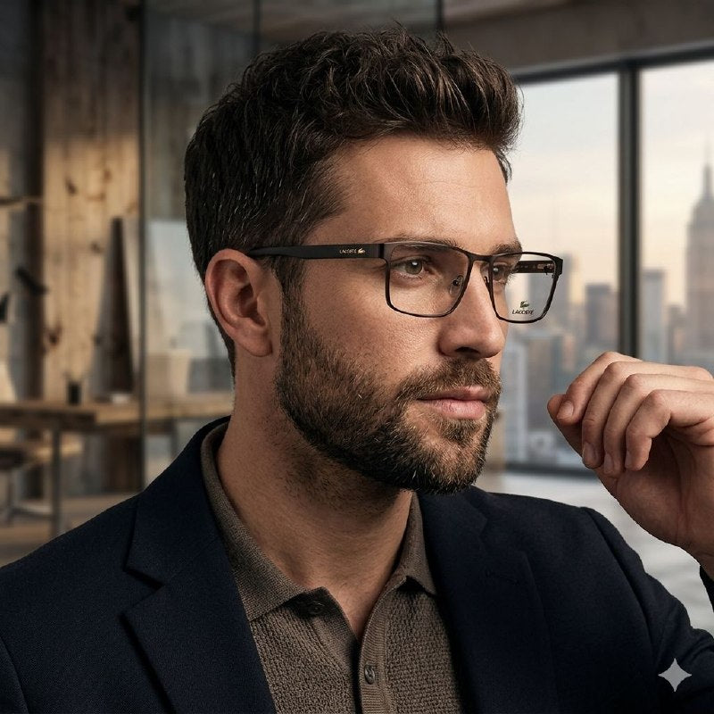 LENTES ORIGINALES PARA GRADUAR PARA CABALLERO LACOSTE