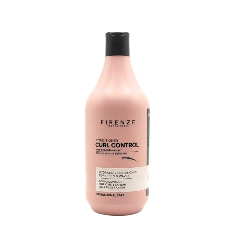 ACONDICIONADOR HIDRATANTE Y NUTRITIVO PARA PELOS RIZADOS Y ONDULADOS DE ACEITE DE AGUACATE FIRENZE 500ML