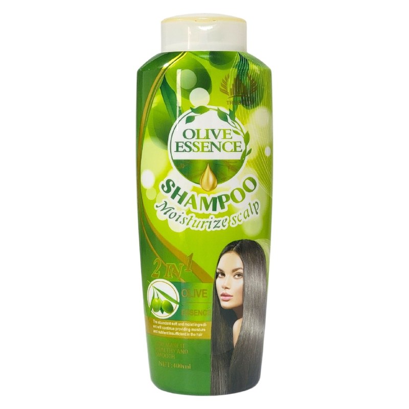 SHAMPOO HIDRATANTE Y FORTALECEDOR CON ESENCIA DE OLIVA TREE CITY 400ML