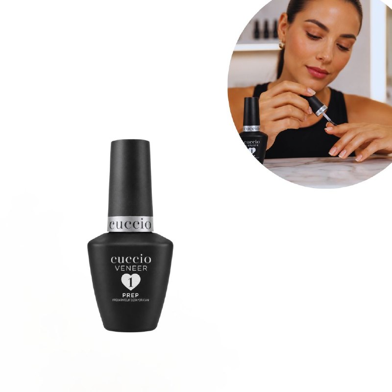 GEL DE MANICURA PASO 1 PREPARADOR DESHIDRATANTE Y LIMPIADOR DE RAPIDA EVAPORACION CUCCIO 13ML
