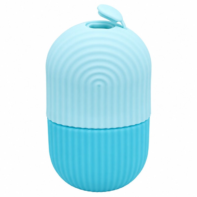 MOLDE RODILLO DE HIELO FACIAL DE SILICONA REUTILIZABLE 11CM