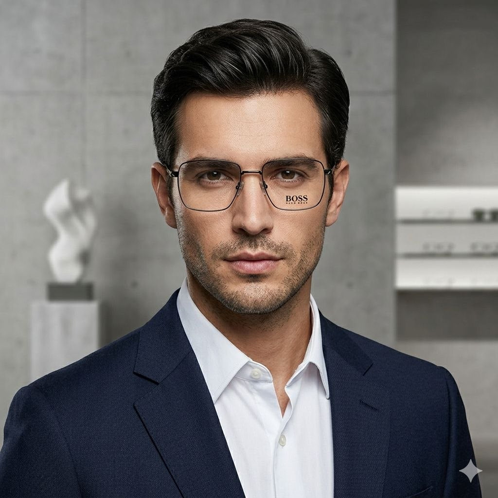 LENTES ORIGINALES PARA GRADUAR PARA CABALLERO HUGO BOSS